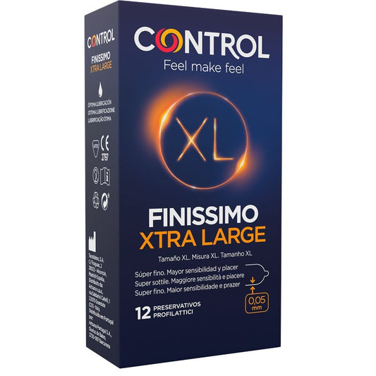 CONTROL - FINISSIMO XL CONDOMS 12 STUKS