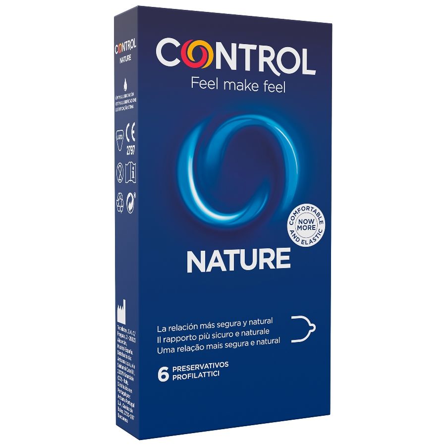 CONTROL - ADAPTA NATURE CONDOMS 6 STUKS