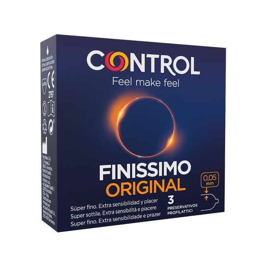CONTROL - FINISSIMO CONDOOMS 3 STUKS