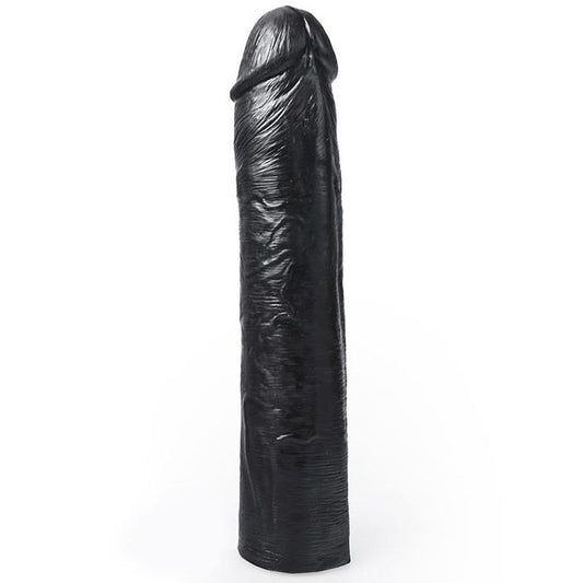 HANGSYSTEEM - REALISTISCHE DILDO ZWARTE KLEUR BENNY 25.5 CM