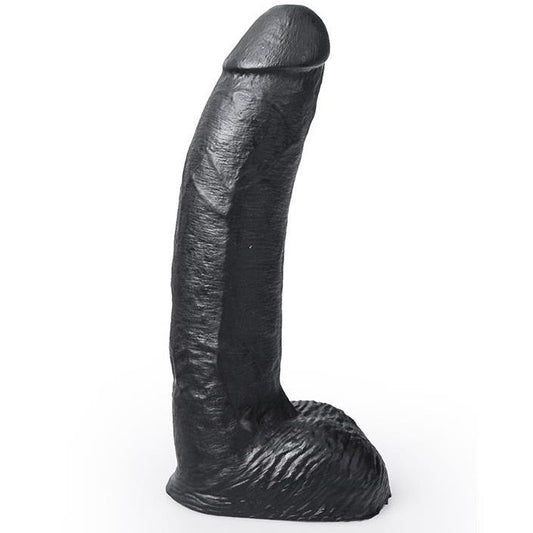 HUNG SYSTEM - REALISTISCHE DILDO ZWARTE KLEUR GEORGE 22 CM