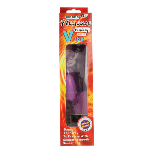 BAILE - WAVES OF PLEASURE FANTASIE VIBRATOR MET LILA KONIJN 23 CM