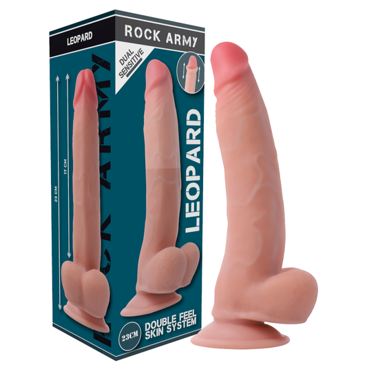 ROCKARMY - DUBBELE DICHTHEID LUIPAARD 23 CM -O- 4,77 CM