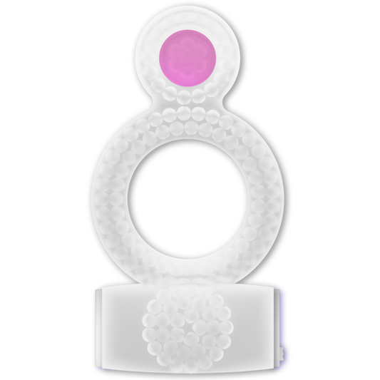 CASUAL LOVE - RING TRILLEND DUBBEL PLEZIER TRANSPARANT