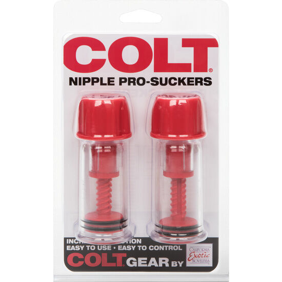 CALEXOTICS - COLT RODE NIPPEL ZUIGNAPPEN