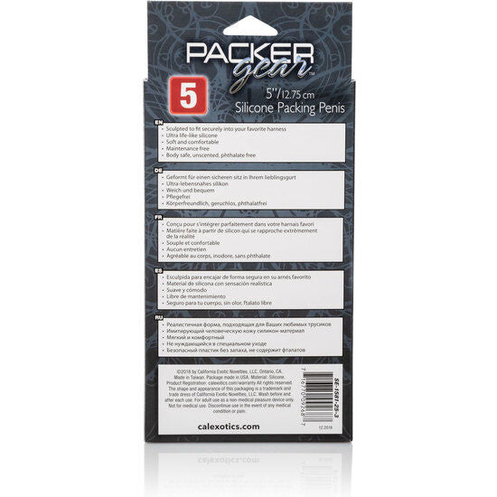 CALEXOTICS - SILICONEN PACKING PENIS 12.75 CM KARAMEL