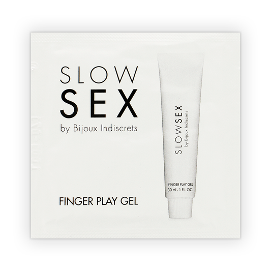 BIJOUX - SLOW SEX MASSAGEGEL MET VINGERSPEL ÉÉN DOSIS