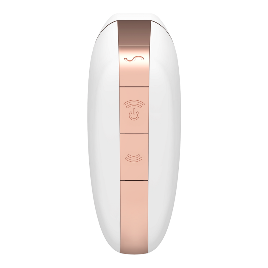 SATISFYER - LOVE TRIANGLE STIMULATOR EN VIBRATOR WIT
