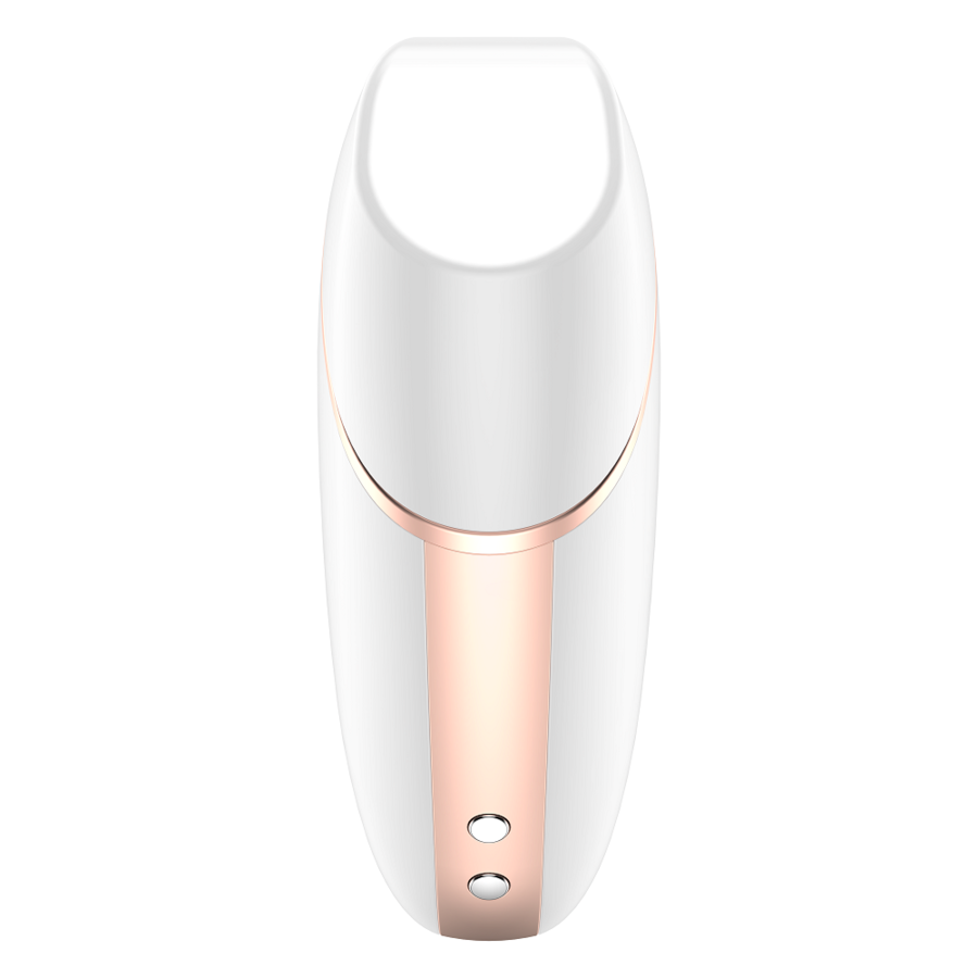 SATISFYER - LOVE TRIANGLE STIMULATOR EN VIBRATOR WIT