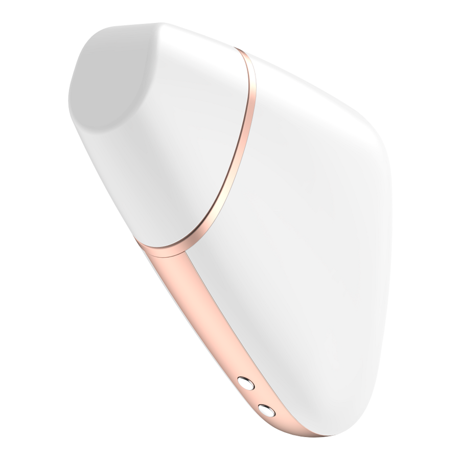 SATISFYER - LOVE TRIANGLE STIMULATOR EN VIBRATOR WIT