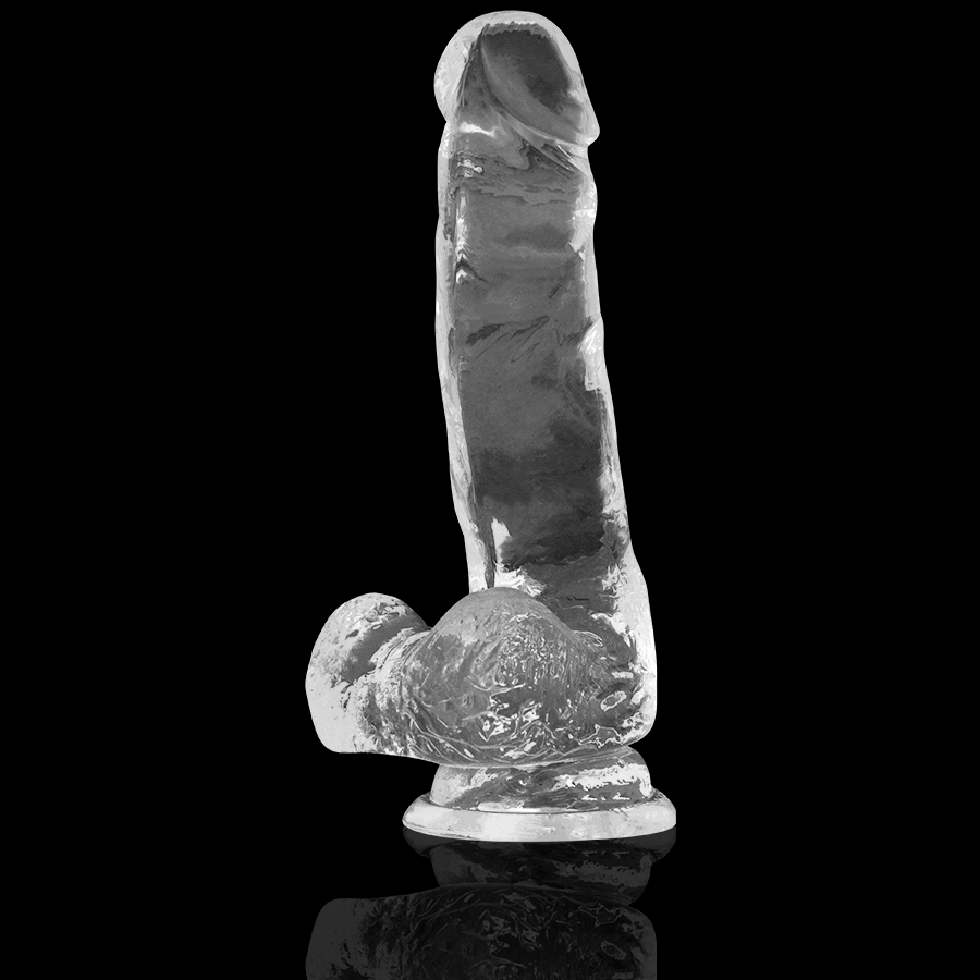 RÖNTGENFOTO - DOORZICHTIGE PENIS MET BALLEN 18,5 CM -O- 3,8 CM