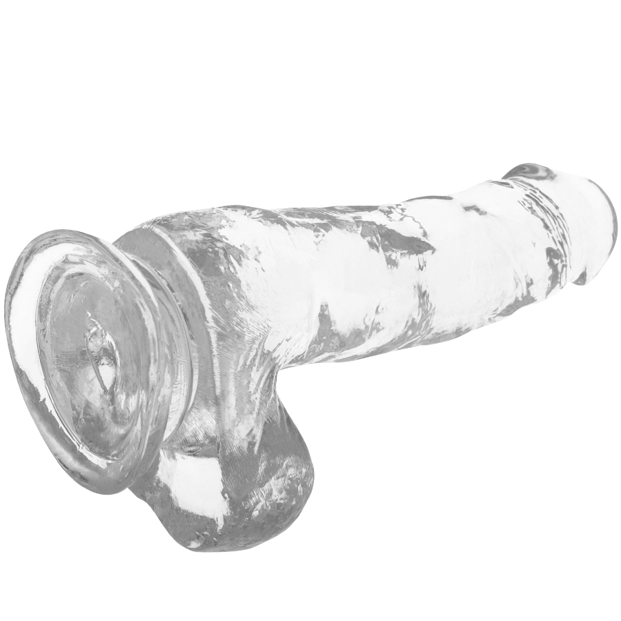 RÖNTGENFOTO - DOORZICHTIGE PENIS MET BALLEN 18,5 CM -O- 3,8 CM