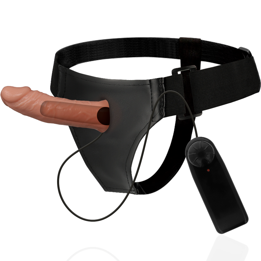 HARNESS ATTRACTION - RNES HOLLOW BENNY MET VIBRATOR 15 CM -O- 4.5 CM