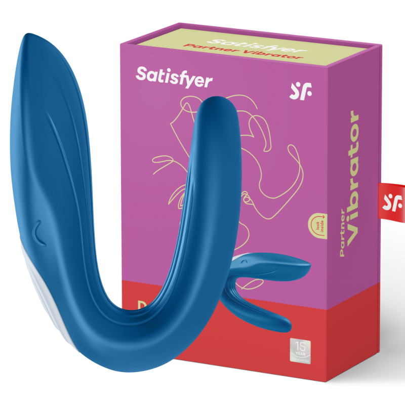 SATISFYER - PARTNER SPEELGOED WALVIS VIBRATOR STIMULEERT BEIDE PARTNERS 2020 EDITIE