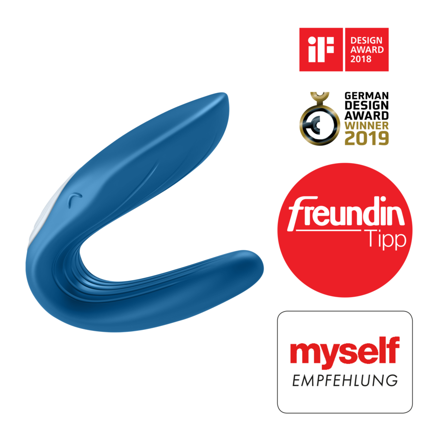SATISFYER - PARTNER SPEELGOED WALVIS VIBRATOR STIMULEERT BEIDE PARTNERS 2020 EDITIE