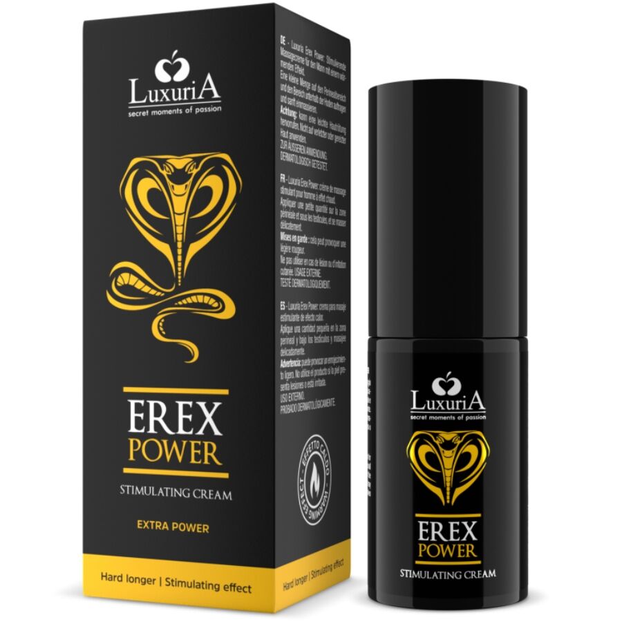 INTIMATELINE LUXURIA - EREX POWER HARD LANGERE PENIS CRÈME 30 ML