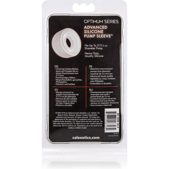 CALEXOTICS - ADV SILICONE POMPSLEUF TRANSPARANT