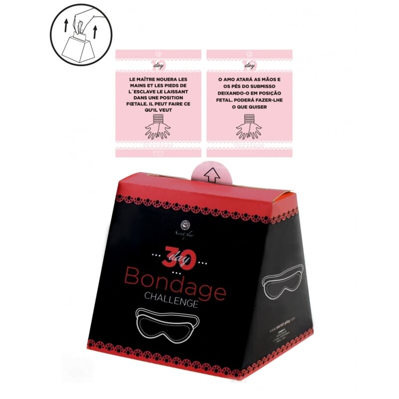 SECRETPLAY - UITDAGING 30 DAGEN VAN BONDAGE (FR/PT)