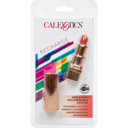 CALEXOTICS - BALA OPLAADBARE LIPSTICK HIDE & PLAY ROOD