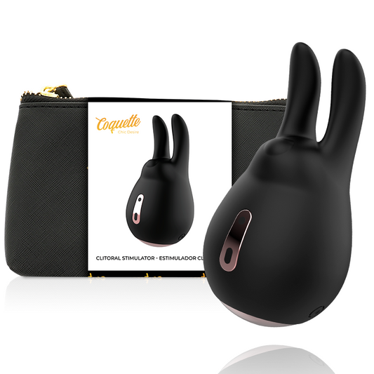 COQUETTE CHIC DESIRE - CLITORALE STIMULATOR ZWART / GOUD