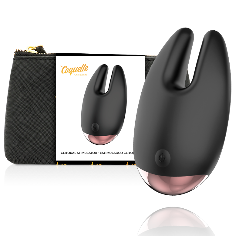 COQUETTE CHIC DESIRE - CLITORALE STIMULATOR ZWART / GOUD