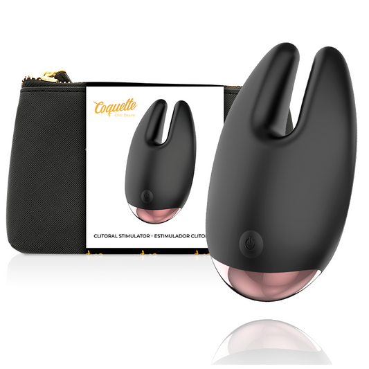 COQUETTE CHIC DESIRE - CLITORALE STIMULATOR ZWART / GOUD