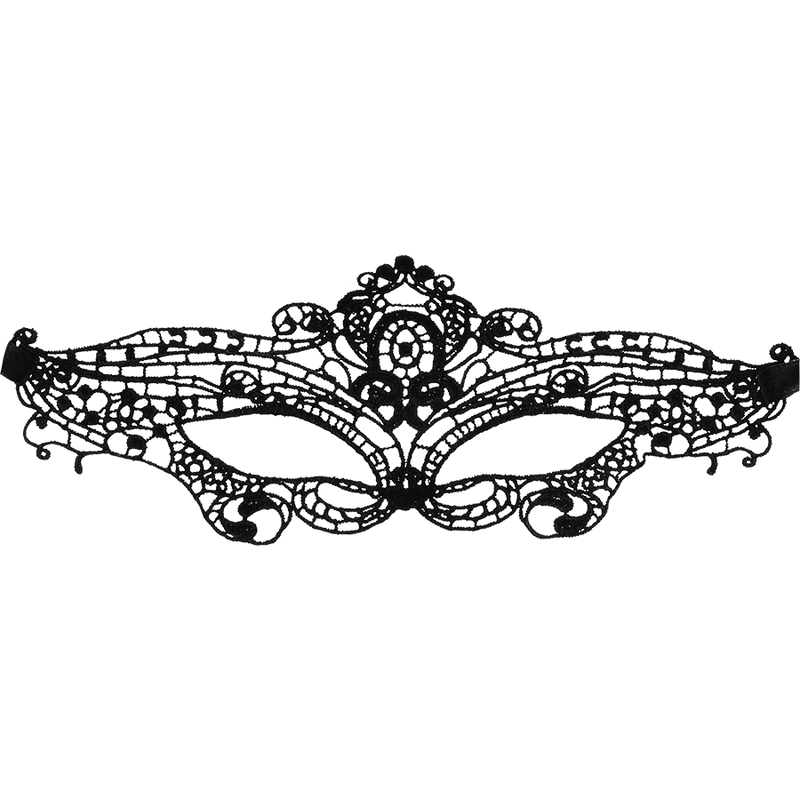 COQUETTE CHIC DESIRE - KANTEN MASKER ZWART