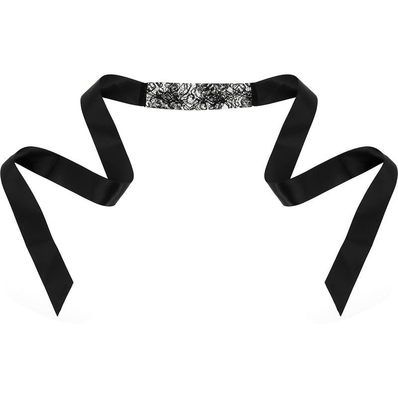 COQUETTE CHIC DESIRE - KANTEN MASKER ZWART