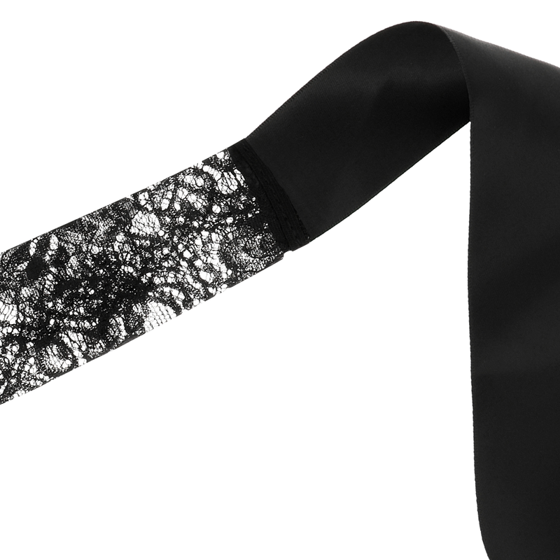 COQUETTE CHIC DESIRE - KANTEN MASKER ZWART