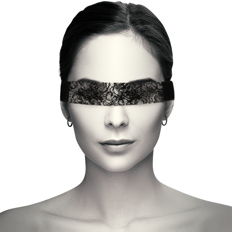 COQUETTE CHIC DESIRE - KANTEN MASKER ZWART