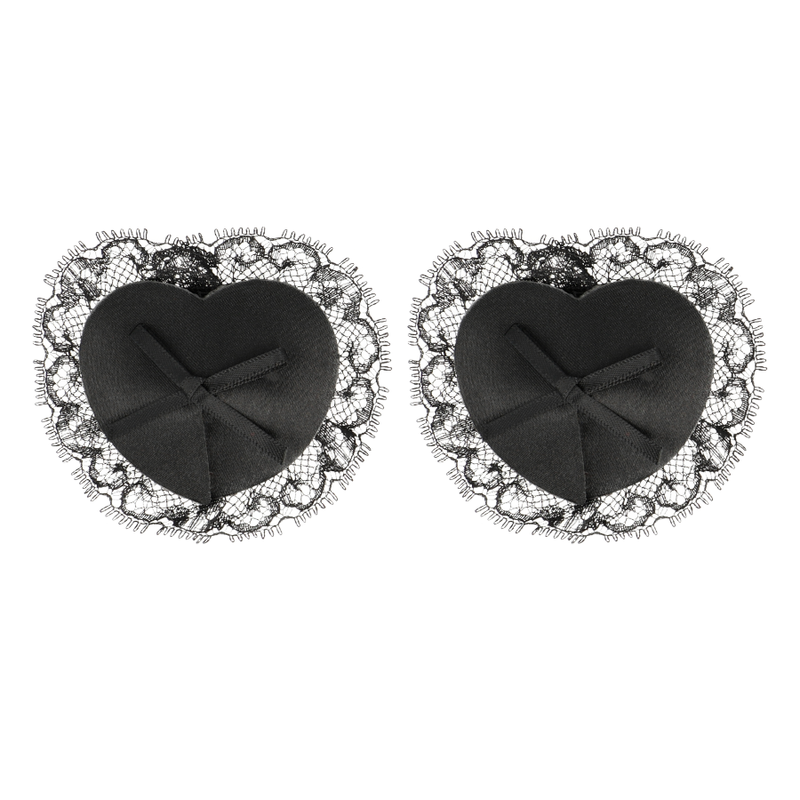 COQUETTE CHIC DESIRE - NIPPLE COVERS LACE ZWART