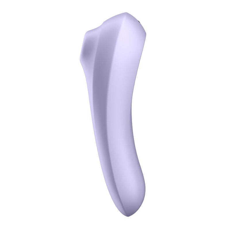 SATISFYER - DUAL PLEASURE LUCHTDRUKVIBRATOR MAUVE