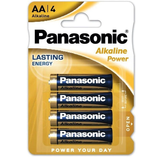 PANASONIC - BRONS BATTERIJ AA LR6 4ST