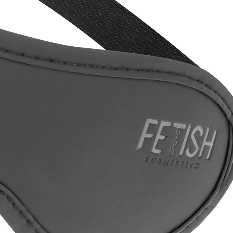 FETISH SUBMISSIVE - VEGAN LEREN MASKER II MET NEOPREEN VOERING
