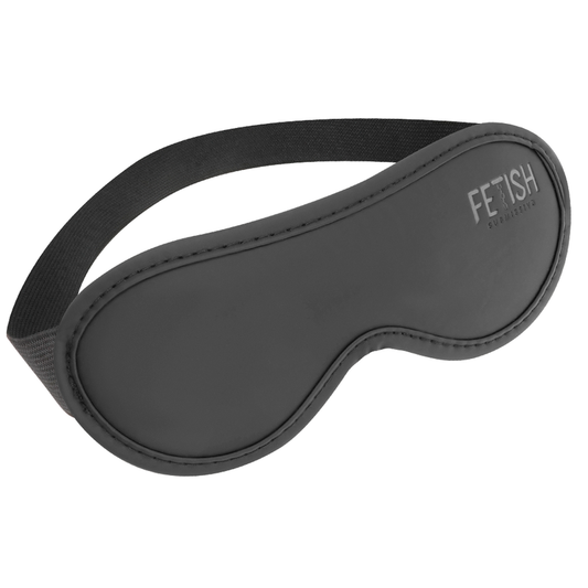 FETISH SUBMISSIVE - VEGAN LEREN MASKER II MET NEOPREEN VOERING