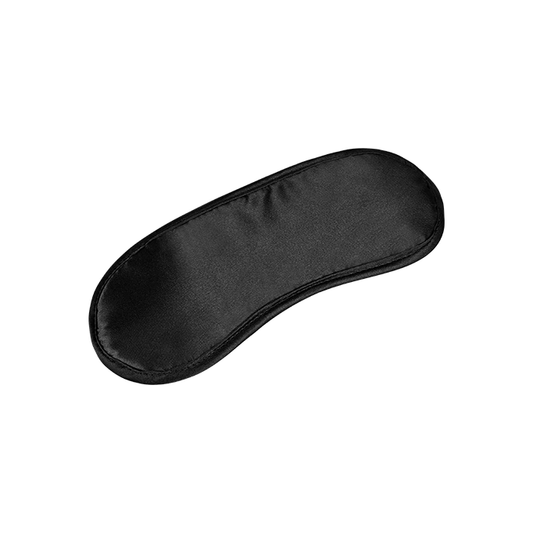 SECRETPLAY - ZWART GEWATTEERD BLINDFDOEK
