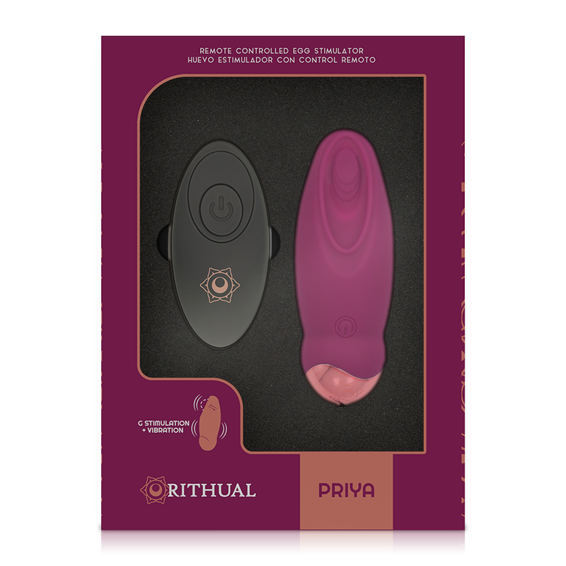 RITHUAL - PRIYA EIER AFSTANDSBEDIENING G-SPOT + TRILLING