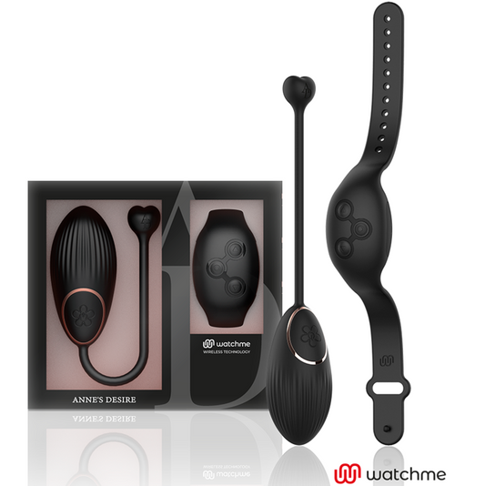 ANNE'S DESIRE - EGG AFSTANDSBEDIENING TECHNOLOGIE WATCHME ZWART