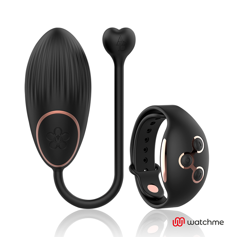 ANNE'S DESIRE - EGG REMOTE CONTROL TECHNOLOGY WATCHME ZWART/GOUD