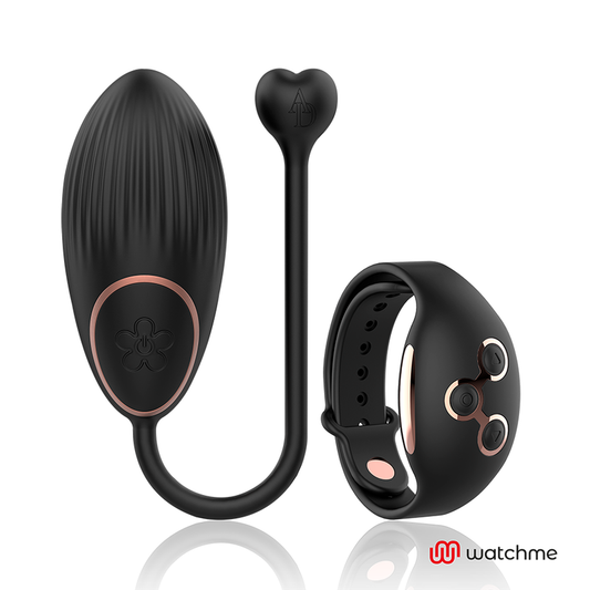 ANNE'S DESIRE - EGG REMOTE CONTROL TECHNOLOGY WATCHME ZWART/GOUD