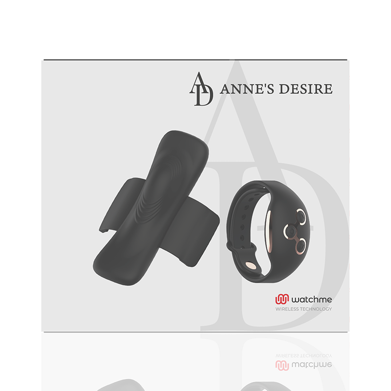 ANNE'S DESIRE - PANTY PLEASURE TECNOLOG A WATCHME ZWART/GOUD