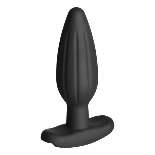 ELECTRASTIM - SILICONEN ZWARTE ROCKER ANALE PLUG MEDIUM