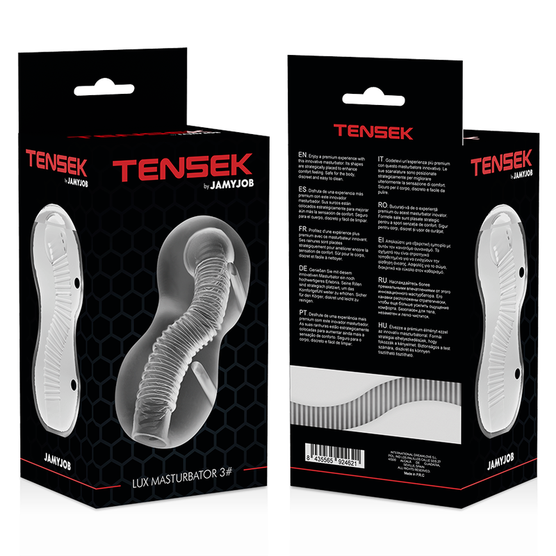 JAMYJOB - EXTREME TENSEK 3 MASTURBATOR DOORZICHTIG