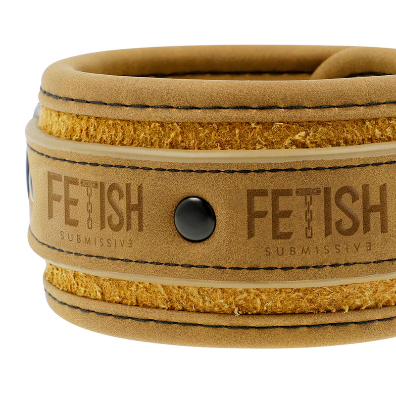 FETISH SUBMISSIVE ORIGEN - VEGAN LEREN HANDBOEIEN MET NEOPREEN VOERING