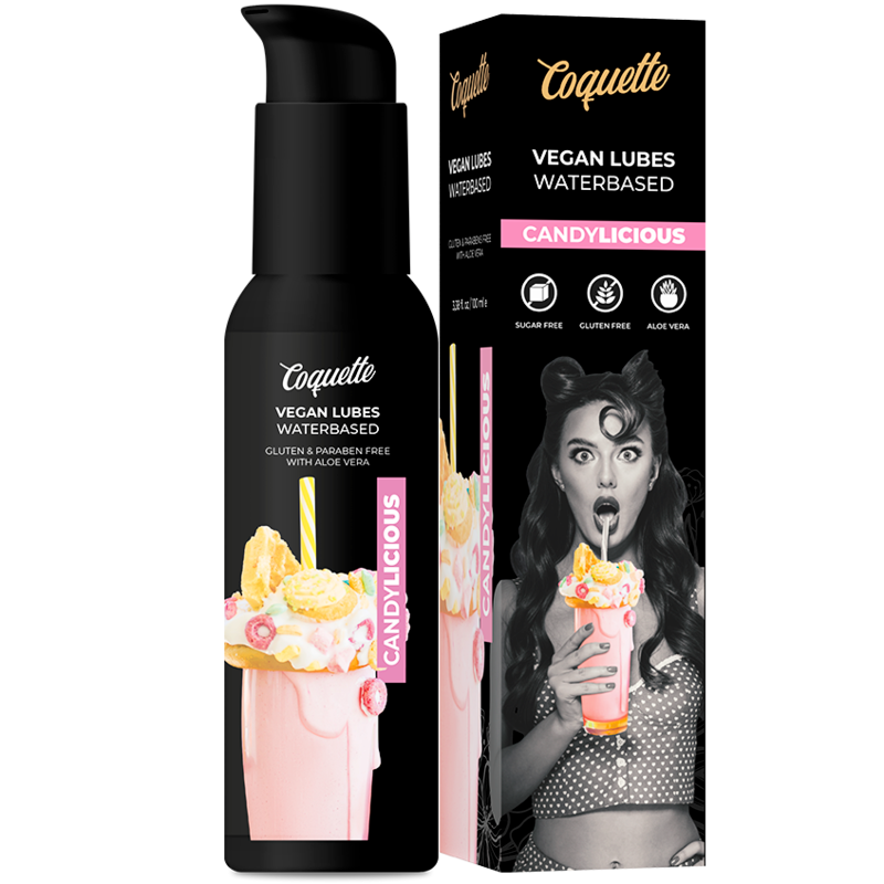 COQUETTE CHIC DESIRE - PREMIUM ERVARING 100ML VEGAN GLIJMIDDELEN CANDYLICIOUS