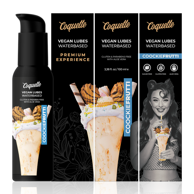 COQUETTE CHIC DESIRE - PREMIUM ERVARING 100ML VEGAN GLIJMIDDEL KOEKJESFRUITIG