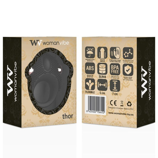 WOMANVIBE - THOR SILICONEN VIBRATORRING