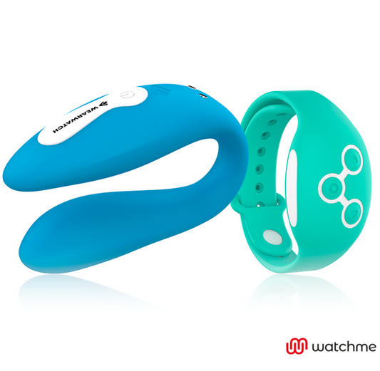 WEARWATCH - DUAL TECHNOLOGIE WATCHME VIBRATOR INDIGO/ZEEWATER
