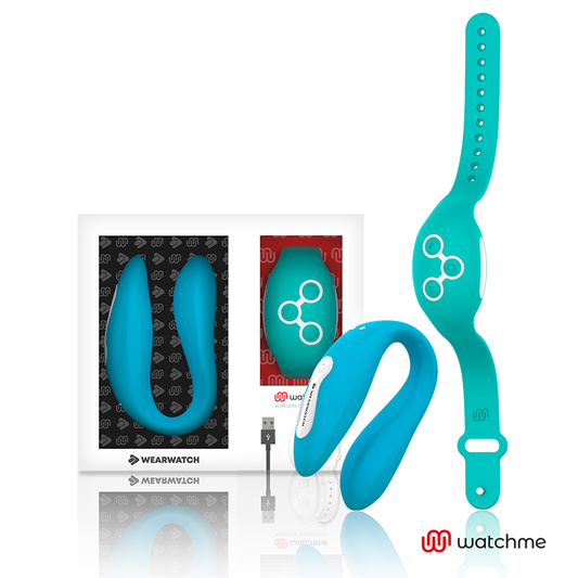 WEARWATCH - DUAL TECHNOLOGIE WATCHME VIBRATOR INDIGO/ZEEWATER