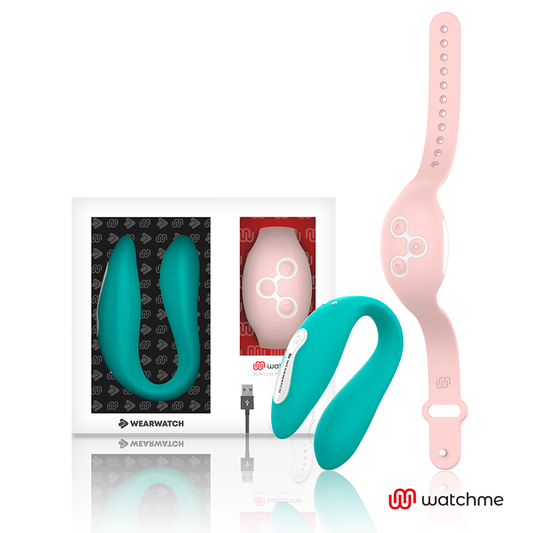 WEARWATCH - WATCHME DUAL TECHNOLOGY VIBRATOR ZEEWATER / ROZE